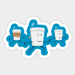 Tai Chi Latte Sticker